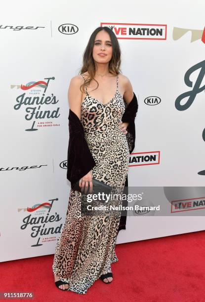 Chelsea Tyler at Steven Tyler and Live Nation presents Inaugural Gala Benefitting Janie's Fund at Red Studios on January 28, 2018 in Los Angeles,...