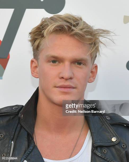Cody Simpson at Steven Tyler and Live Nation presents Inaugural Gala Benefitting Janie's Fund at Red Studios on January 28, 2018 in Los Angeles,...