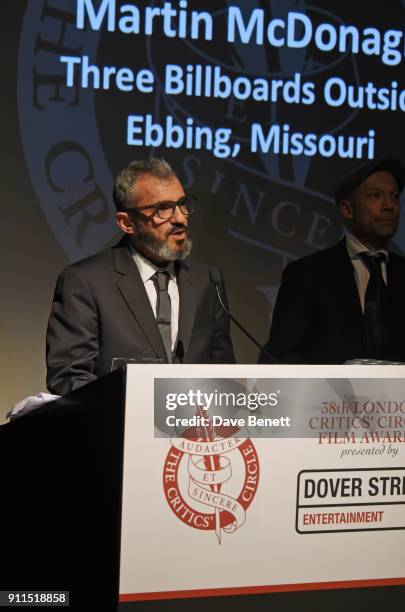 Daniel Battsek attends the London Film Critics' Circle Awards 2018 at The May Fair Hotel on January 28, 2018 in London, England.