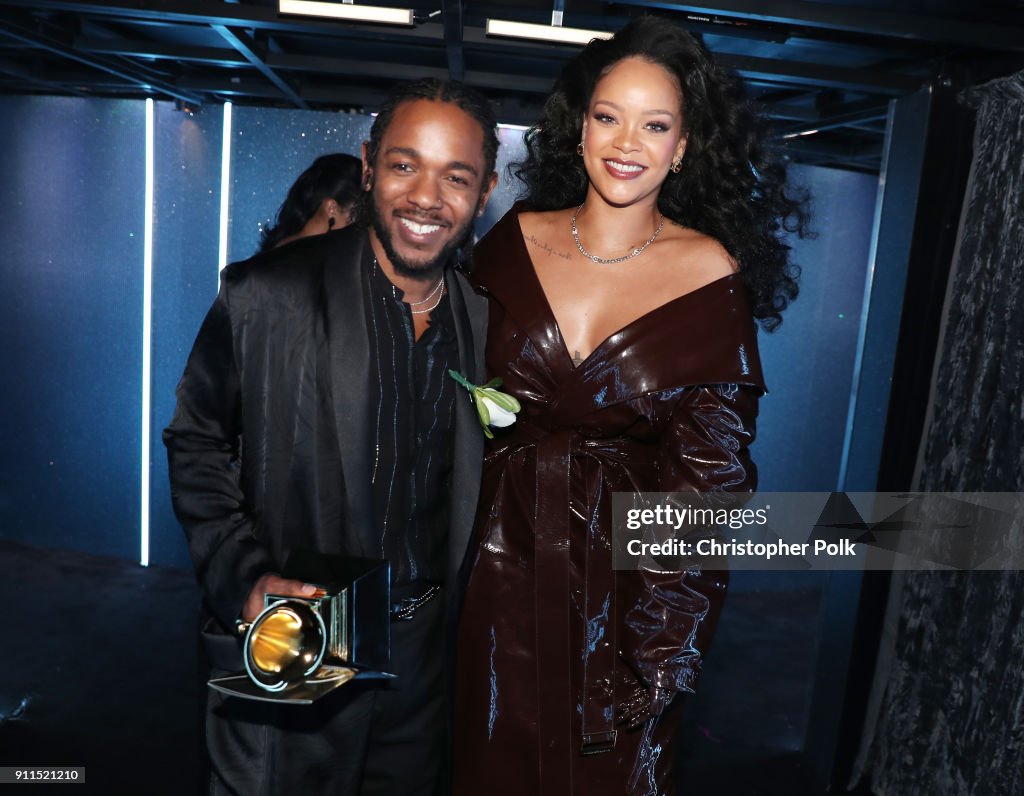 60th Annual GRAMMY Awards - Backstage