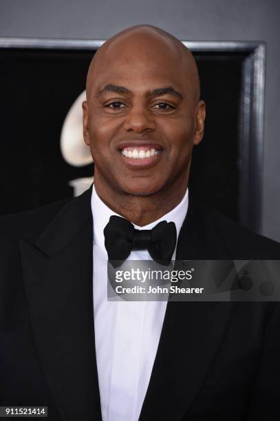 Kevin Frazier attends the 60th Annual GRAMMY Awards at Madison Square Garden on January 28, 2018 in New York City.