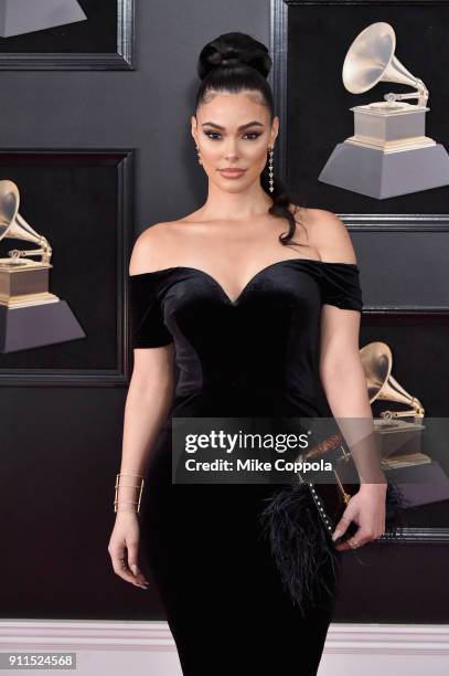 Actor Anabelle Acosta attends the 60th Annual GRAMMY Awards at Madison Square Garden on January 28, 2018 in New York City.