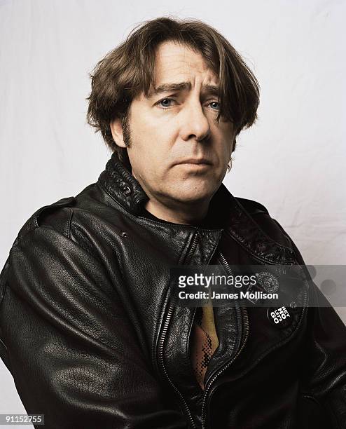 Tv & radio presenter Jonathan Ross poses for a portrait shoot for the Guardian Weekend magazine in London on March 3, 2009.