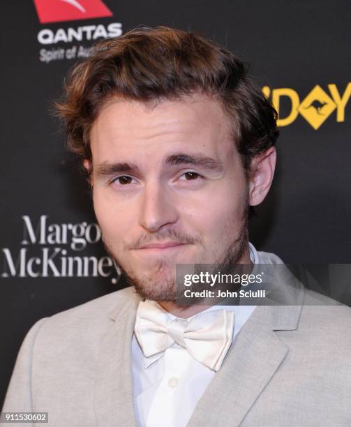 Callan McAuliffe attends the 2018 G'Day USA Black Tie Gala at InterContinental Los Angeles Downtown on January 27, 2018 in Los Angeles, California.