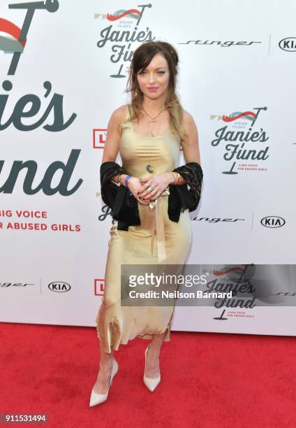 Francesca Eastwood at Steven Tyler and Live Nation presents Inaugural Janie's Fund Gala & GRAMMY Viewing Party at Red Studios on January 28, 2018 in...
