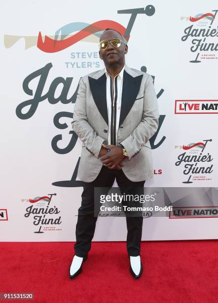 Randy Jackson at Steven Tyler and Live Nation presents Inaugural Janie's Fund Gala & GRAMMY Viewing Party at Red Studios on January 28, 2018 in Los...