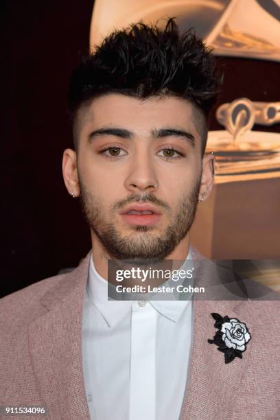 Recording artist Zayn Malik attends the 60th Annual GRAMMY Awards at Madison Square Garden on January 28, 2018 in New York City.