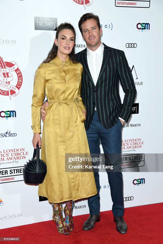 London Film Critics Circle Awards - Red Carpet Arrivals