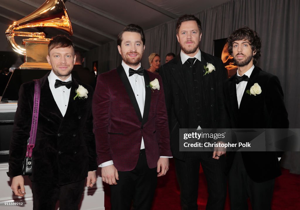 60th Annual GRAMMY Awards - Red Carpet