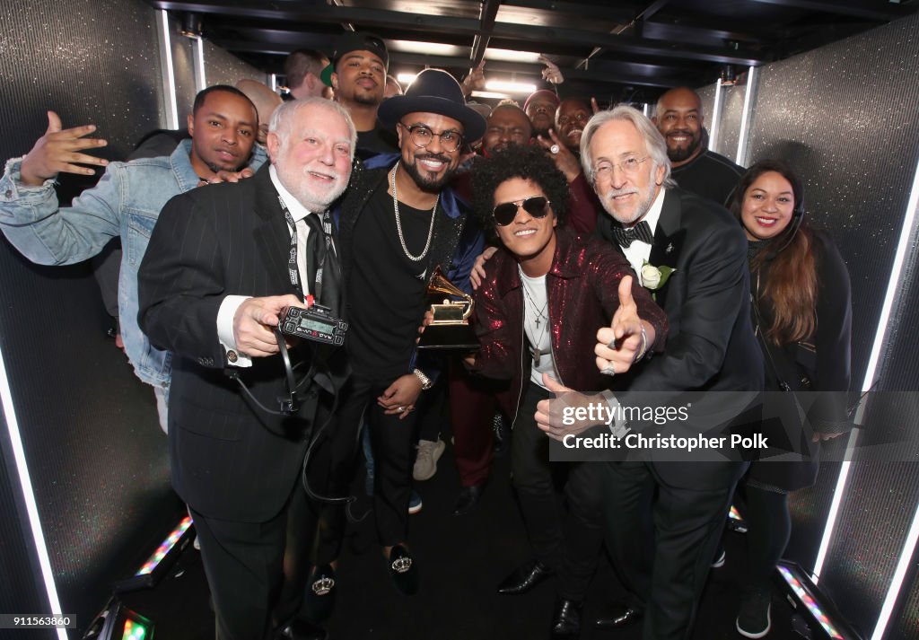60th Annual GRAMMY Awards - Backstage
