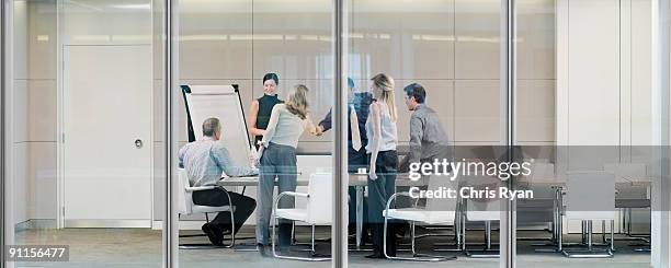 business people meeting in conference room - work arrival stock pictures, royalty-free photos & images