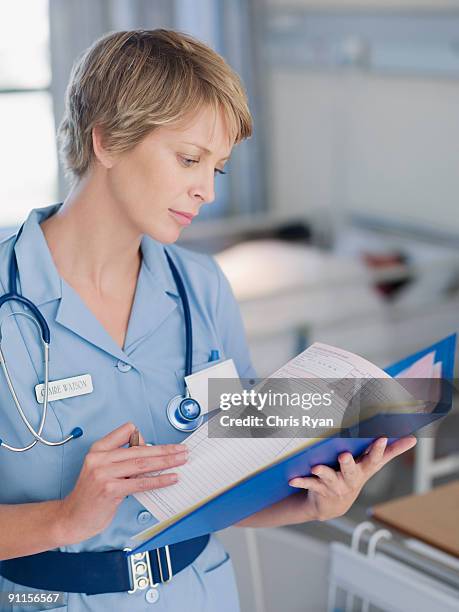 Nurses Medical Chart 959 Medical Chart Folder Stock Photos, High-Res Pictures, and Images ...