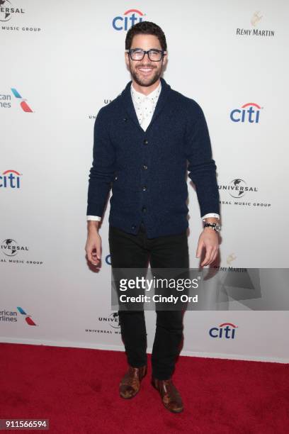 Actor Darren Criss attends the Universal Music Group's 2018 After Party to celebrate the Grammy Awards presented by American Airlines and Citi at...