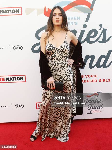 Chelsea Anna Tallarico arrives to the Steven Tyler and Live Nation presents Inaugural Gala Benefitting Janie's Fund held at Red Studios on January...