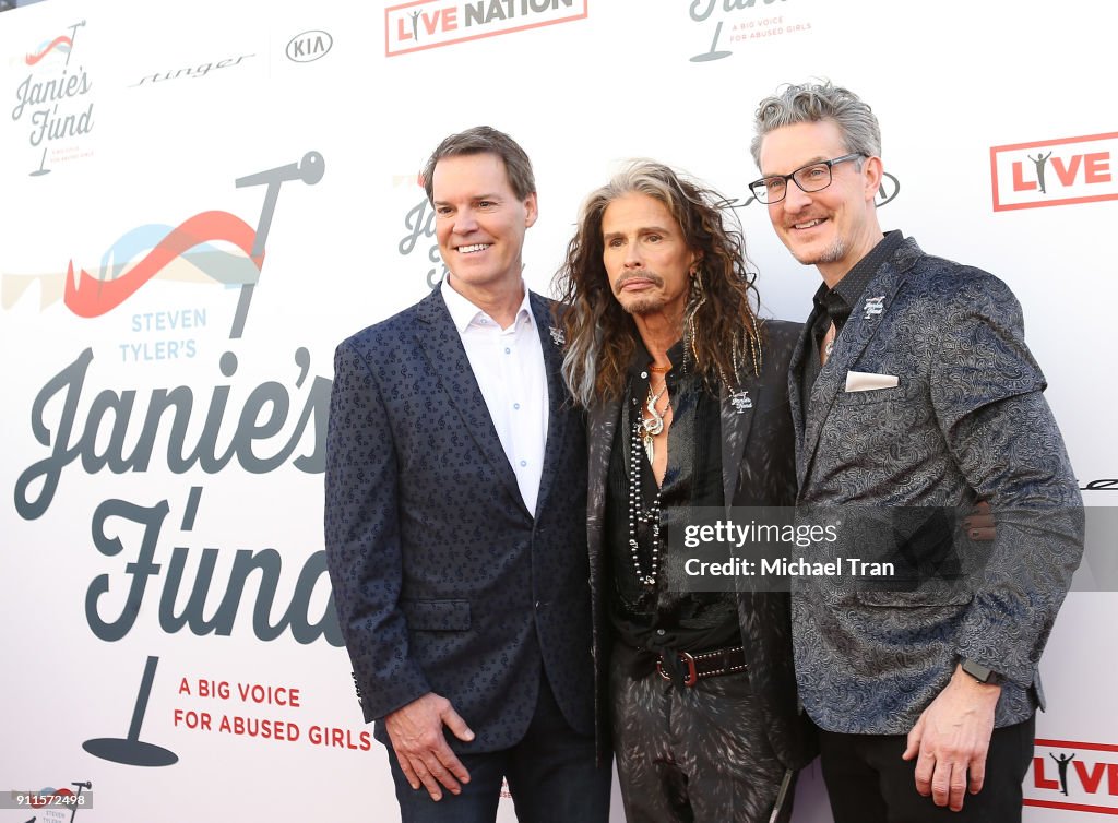 Steven Tyler And Live Nation Presents Inaugural Gala Benefitting Janie's Fund - Arrivals