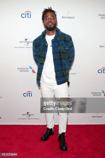 Recording artist Luke James attends the Universal Music Group's 2018 After Party to celebrate the Grammy Awards presented by American Airlines and...