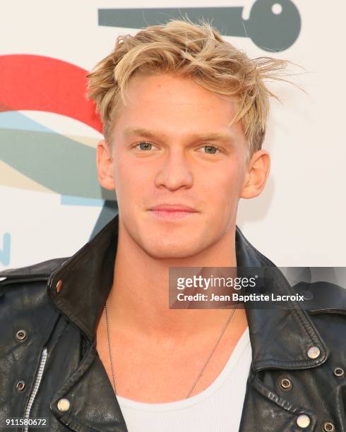 Cody Simpson at Steven Tyler and Live Nation presents Inaugural Janie's Fund Gala & GRAMMY Viewing Party at Red Studios on January 28, 2018 in Los...