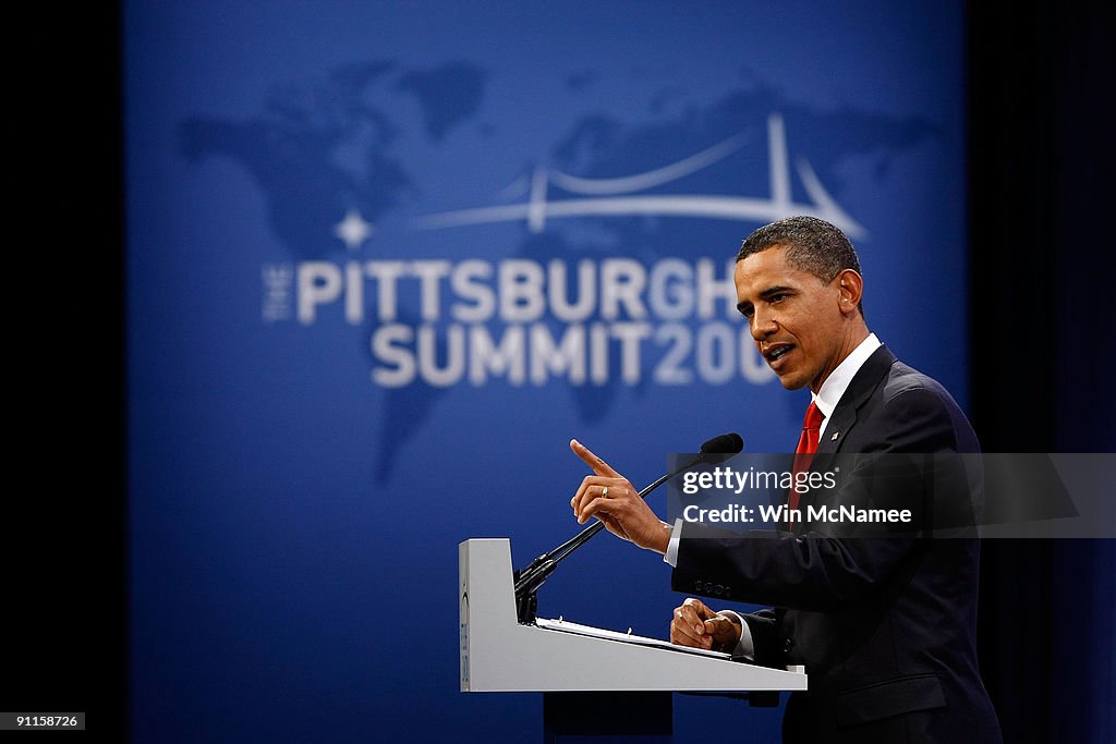 World Leaders Gather For G20 Summit In Pittsburgh