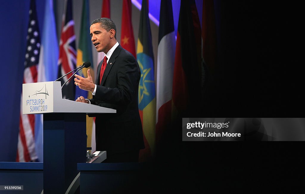 World Leaders Gather For G20 Summit In Pittsburgh