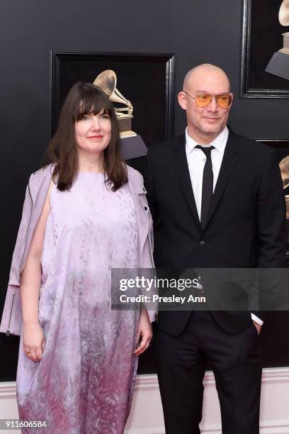 Scott Devendorf attends the 60th Annual GRAMMY Awards - Arrivals at Madison Square Garden on January 28, 2018 in New York City.