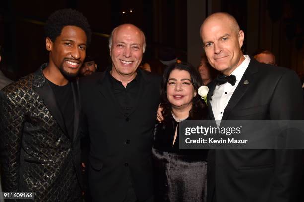 Jon Batiste attends the Universal Music Group's 2018 After Party to celebrate the Grammy Awards presented by American Airlines and Citi at Spring...