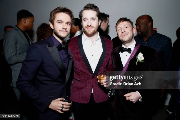 Zedd, Daniel Platzman and Ben McKee attend the Universal Music Group's 2018 After Party to celebrate the Grammy Awards presented by American Airlines...