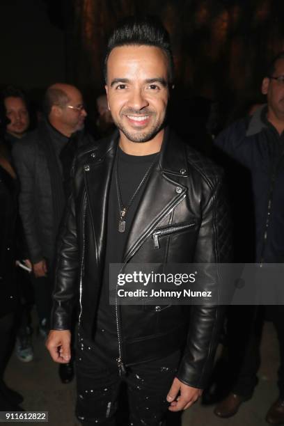 Luis Fonsi attends Universal Music Group's 2018 After Party to celebrate the Grammy Awards supported by The House Of Remy Martin at Spring Studios on...