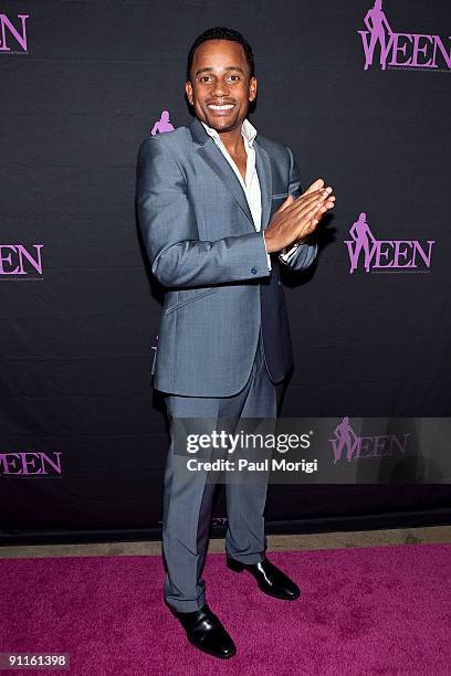 Actor and author Hill Harper attends the 2009 Women in Entertainment Empowerment Network awards at the Recording Industry Association Of America on...