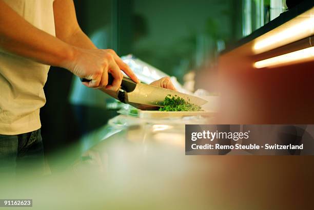 preparation in the kitchen - luzern stock pictures, royalty-free photos & images