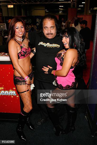 Adult Entertainer Ron Jeremy attends day 1 of 2009 Exxxotica New York at the New Jersey Convention and Exposition Center on September 25, 2009 in...