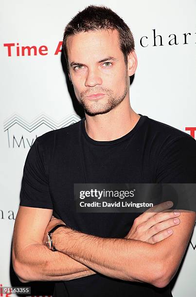 Actor Shane West attends Virginia Madsen's 2nd Annual Birthday Party Benefiting Charity: Water at MyHouse on September 25, 2009 in Los Angeles,...