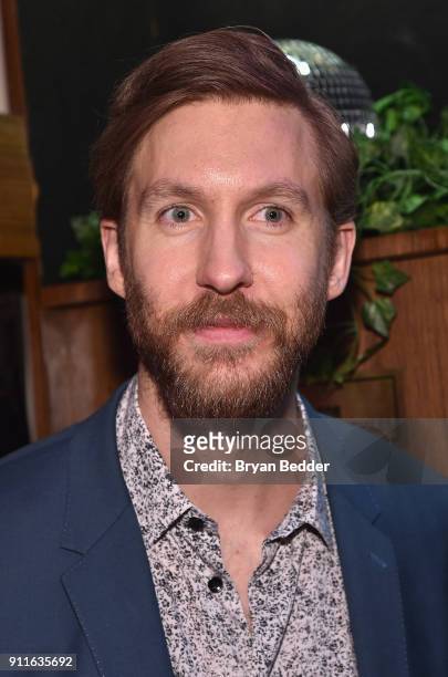 Calvin Harris attends the 60th Annual Grammy Awards after party hosted by Benny Blanco and Diplo with SVEDKA Vodka and Interscope Records on January...