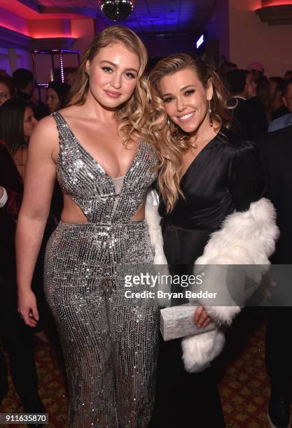 Iska and Rachel Platten attend the 60th Annual Grammy Awards after party hosted by Benny Blanco and Diplo with SVEDKA Vodka and Interscope Records on...