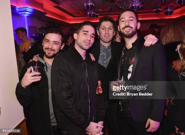 Guests attend the 60th Annual Grammy Awards after party hosted by Benny Blanco and Diplo with SVEDKA Vodka and Interscope Records on January 29, 2018...