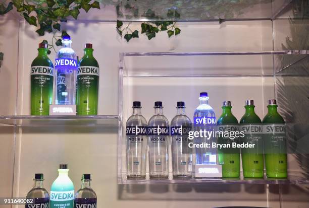 Vodka is served during the 60th Annual Grammy Awards after party hosted by Benny Blanco and Diplo with SVEDKA Vodka and Interscope Records on January...