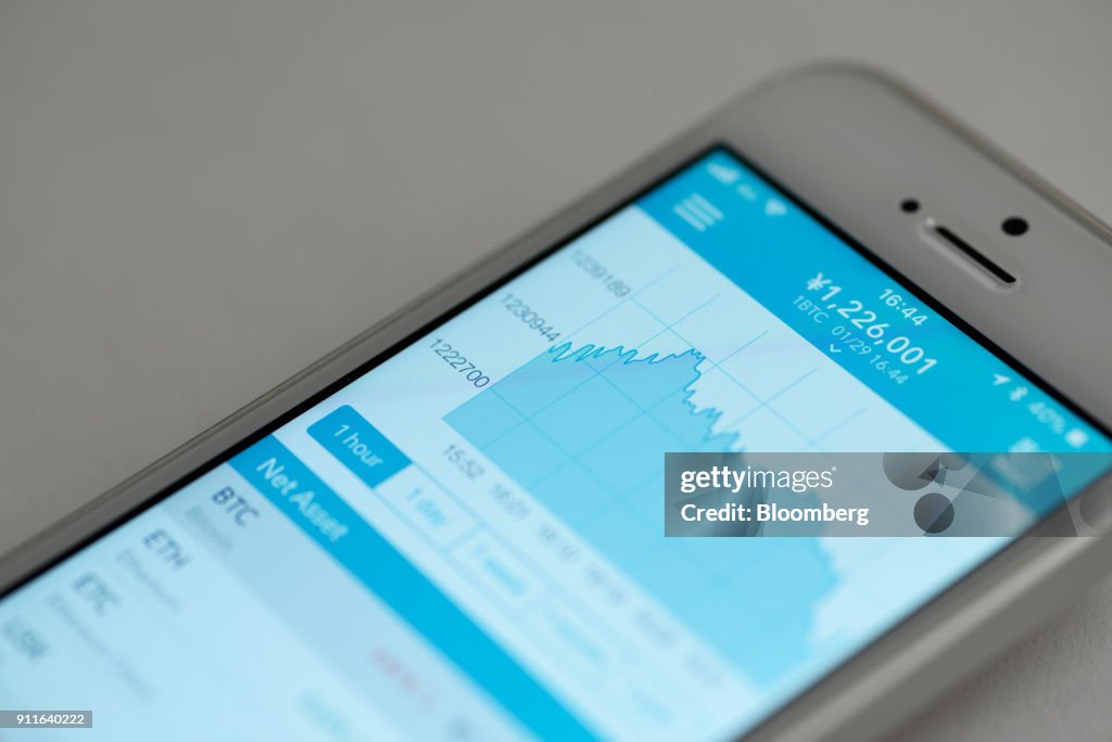 Coincheck Inc. Bitcoin Wallet App and Company Headquarters as Crypto Exchange's $400 Million NEM Loss Spooks Investors