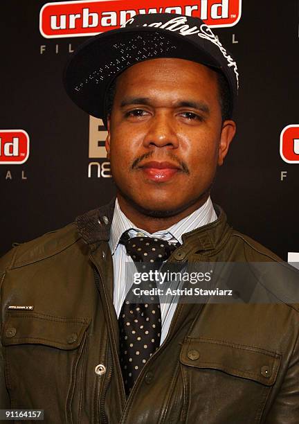 Photographer Johnny Nunez attends the premiere of 'Shooting Stars: The Rise of Hip Hop Photographer Johnny Nunez' at the AMC Loews West 34th Street...