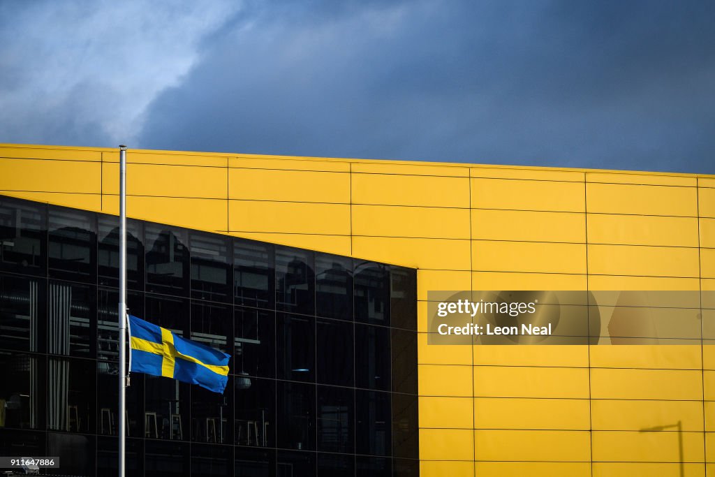 Swedish Flag Flies At Half Mast In Tribute To Ikea Founder