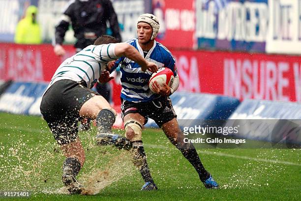 Western Province wing Gio Aplon during the Absa Currie Cup match between Western Province and Griquas from Newlands Stadium on September 26, 2009 in...