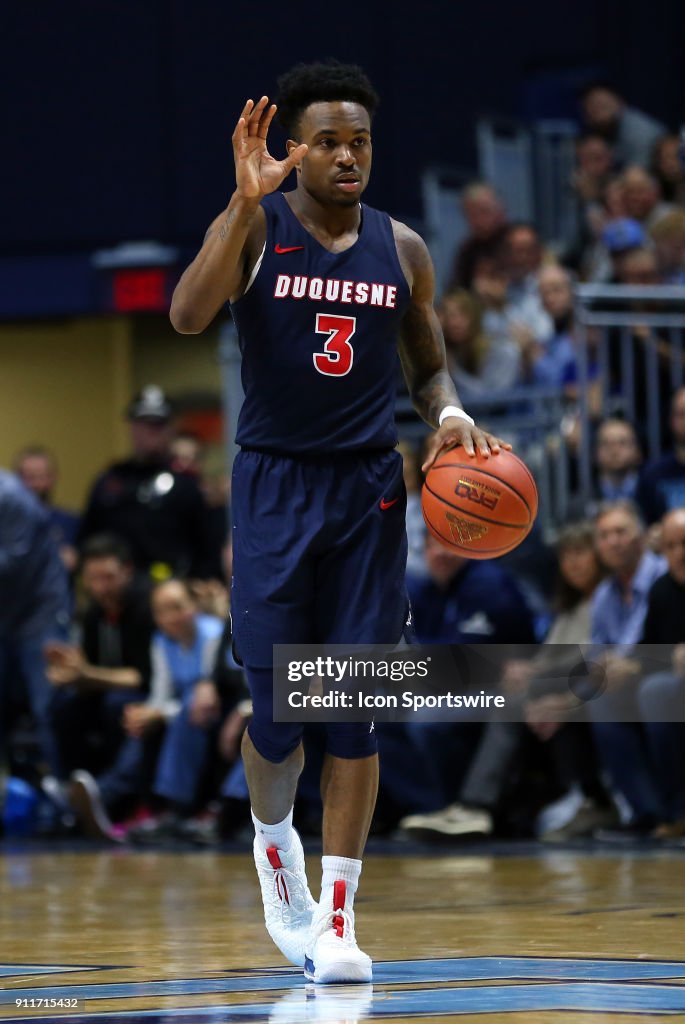 COLLEGE BASKETBALL: JAN 27 Duquesne at Rhode Island