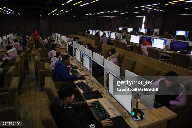 Exam Computer Classroom Photos and Premium High Res Pictures - Getty Images