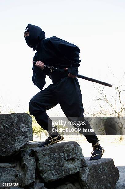Ninja Falling Rocks 151 Funny Ninja Warrior Stock Photos, High-Res Pictures, and Images ...