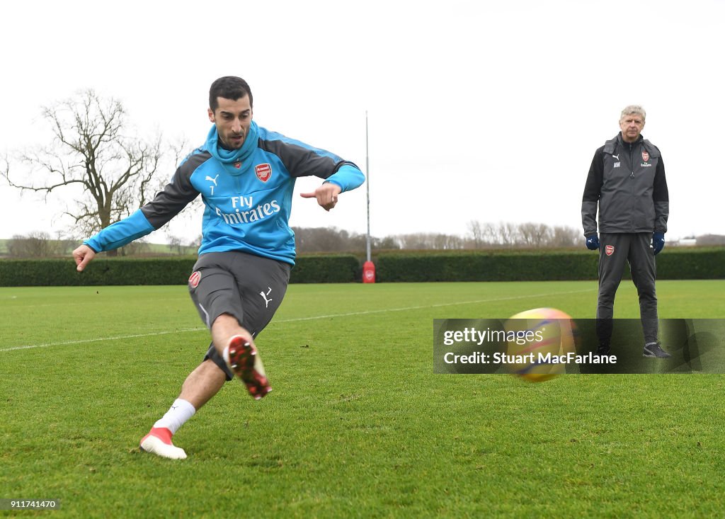 Arsenal Training Session