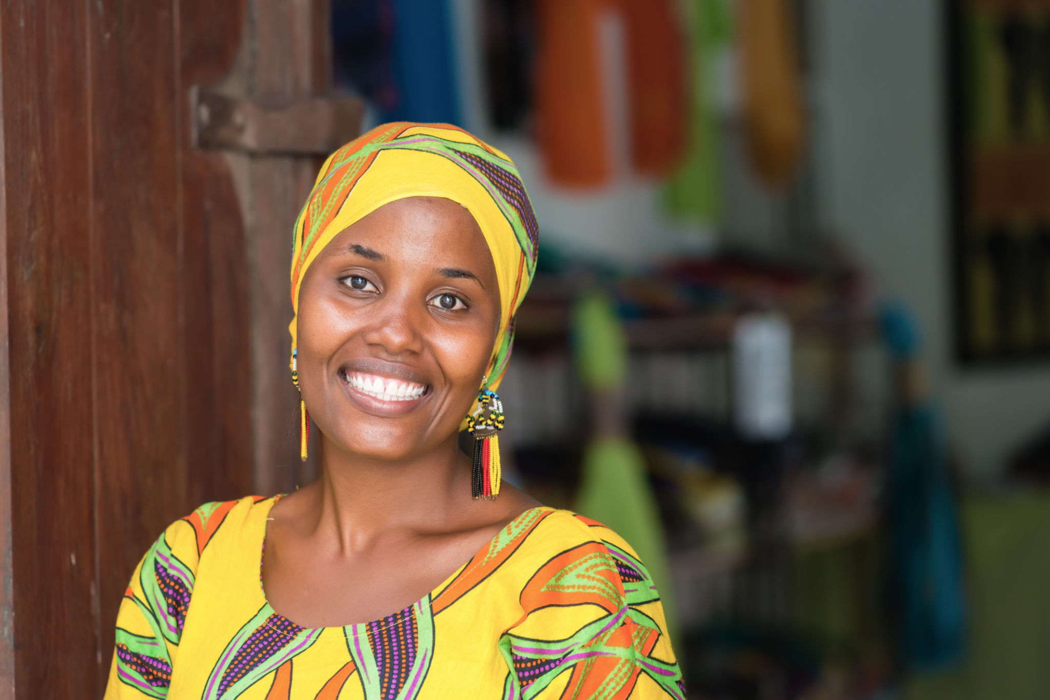 Beautiful African woman Beautiful African woman