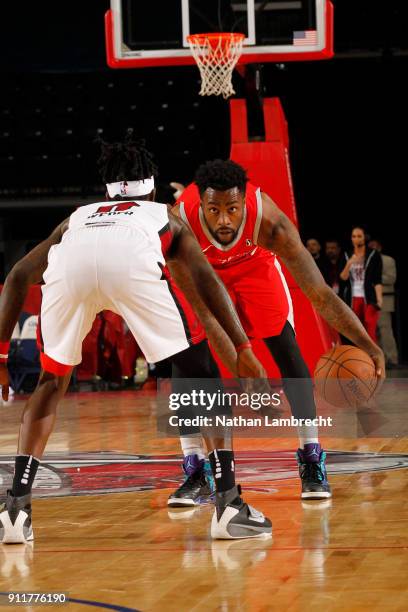 Hidalgo, TX Tony Wroten of the Rio Grande Valley Vipers looks to make a move against Sioux Falls Skyforce during an NBA G-League game on January 27,...