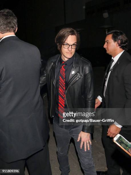 Christopher French is seen on January 28, 2018 in Los Angeles, California.