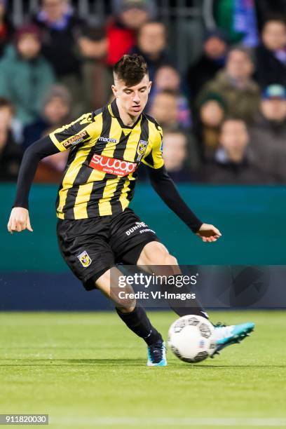 Mason Mount of Vitesse during the Dutch Eredivisie match between PEC Zwolle and Vitesse Arnhem at the MAC3Park stadium on January 27, 2018 in Zwolle,...