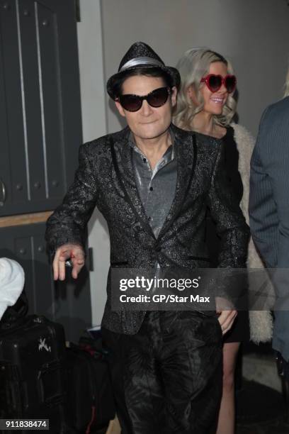 Corey Feldman seen on January 28, 2018 in Los Angeles, CA.