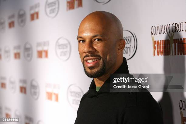 Common attends the Hennessy Artistry Red Carpet at "Common & Friends" event benefiting The Common Ground Foundation at The Hollywood Palladium on...