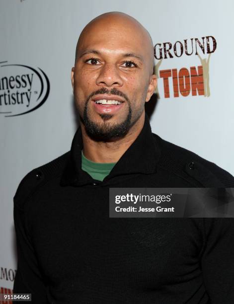 Common attends the Hennessy Artistry Red Carpet at "Common & Friends" event benefiting The Common Ground Foundation at The Hollywood Palladium on...